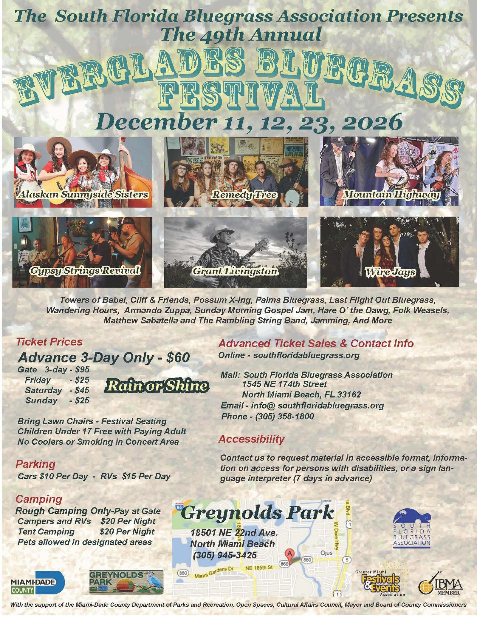 49th Annual Everglades Bluegrass Festival